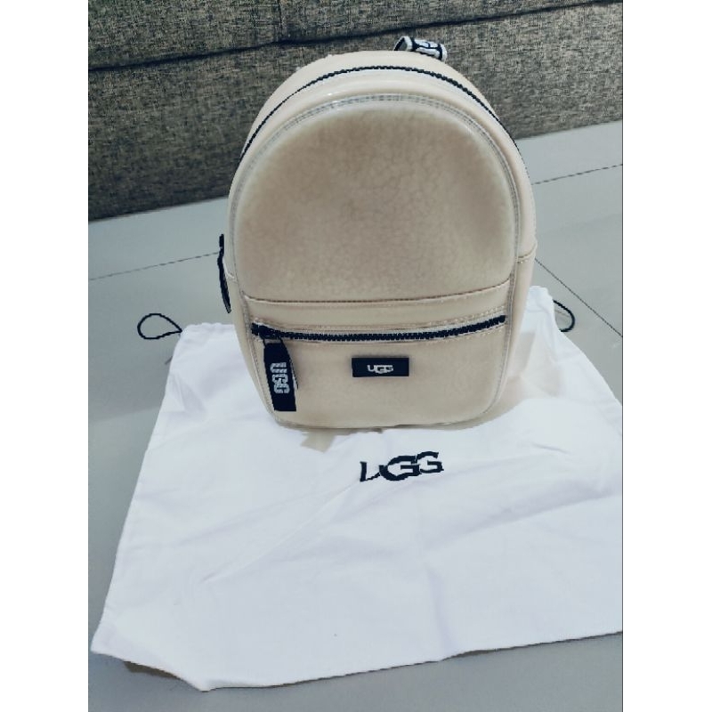 Tas UGG ransel preloved natural