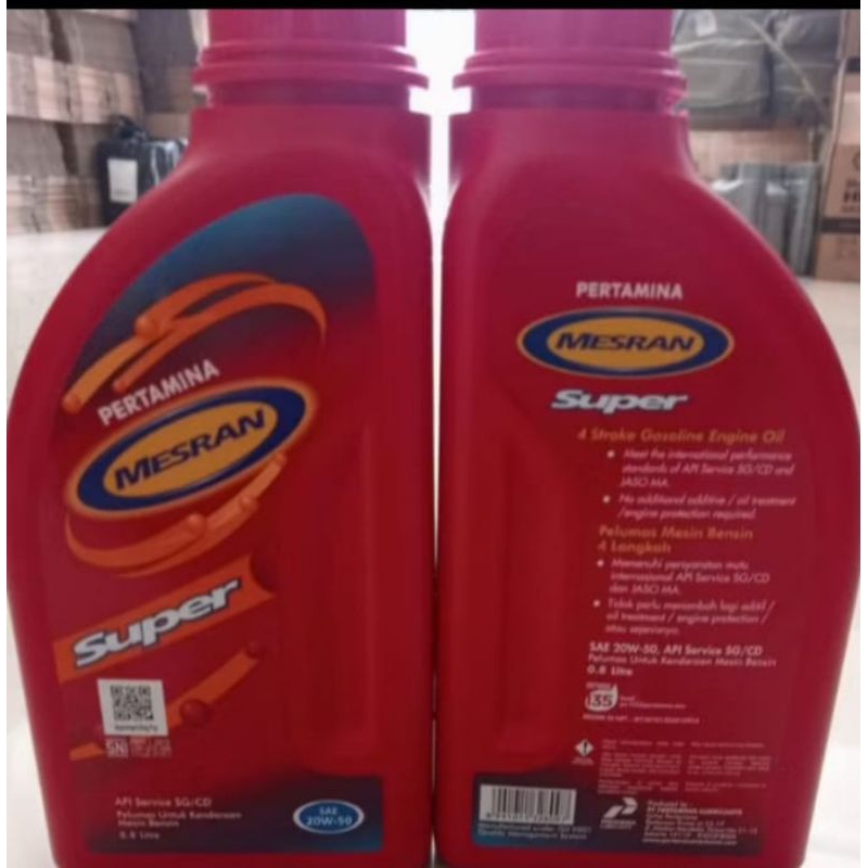 oli mesin mesran super 20w-40 800ml