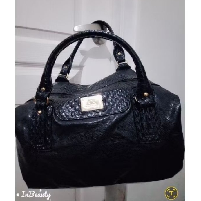 tas hitam preloved kulas  anne klein tote bag tas jinjing