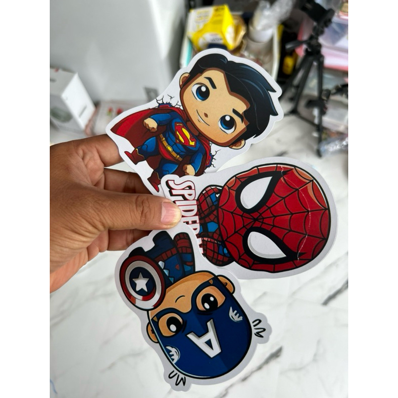 

10PCS AMPLOP 3D SUPER HERO CAMPUR MOTIF AMPLOP IDUL FITRI NATAL TAHUN BARU IMLEK LEBARAN