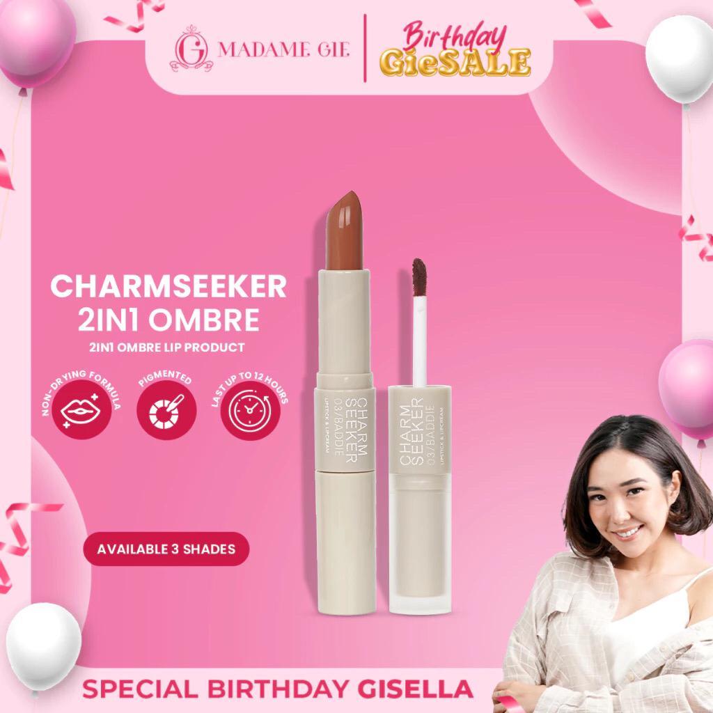 Madame Gie Charmseeker 2in1 Ombre Lip Product