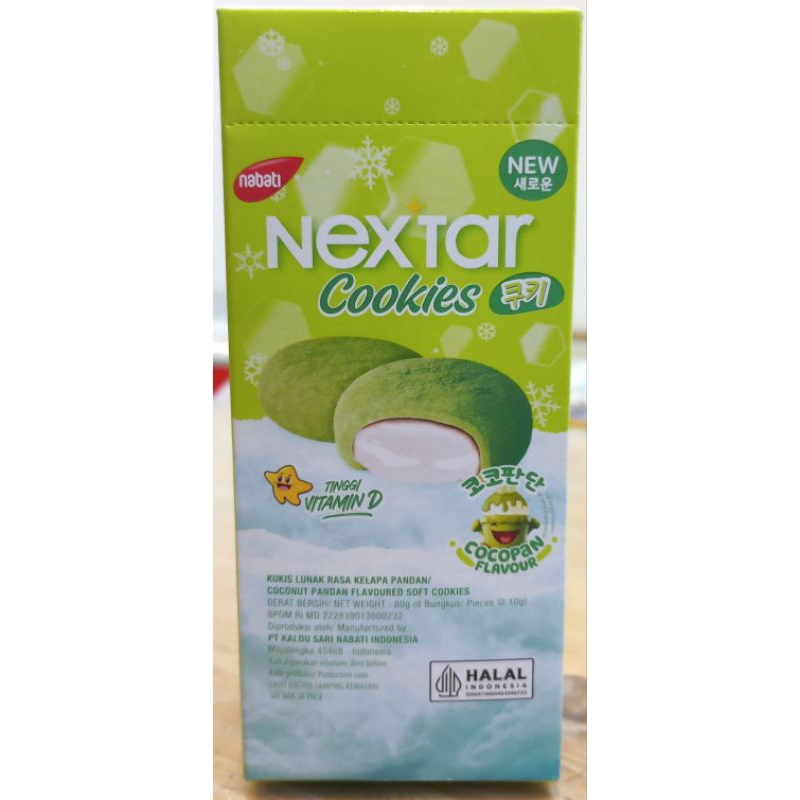 

Nabati Nextar Cookies Cocopandan 80gr