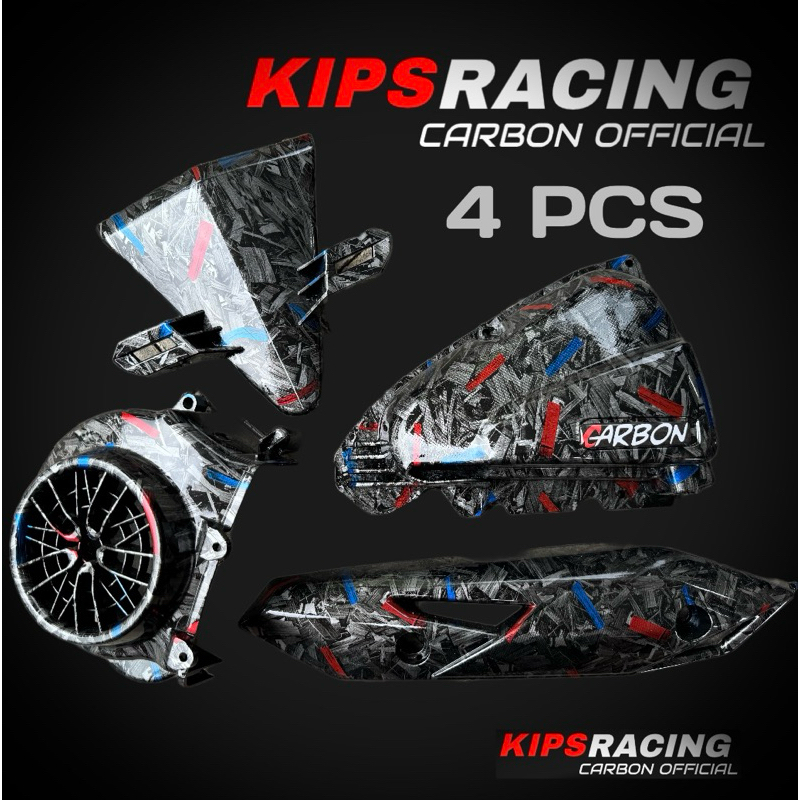 PAKET CARBON BEAT ESP CARBON FORGED 3-4 PCS 2017-2019 paket carbon forged beat esp carbon Forged wtp