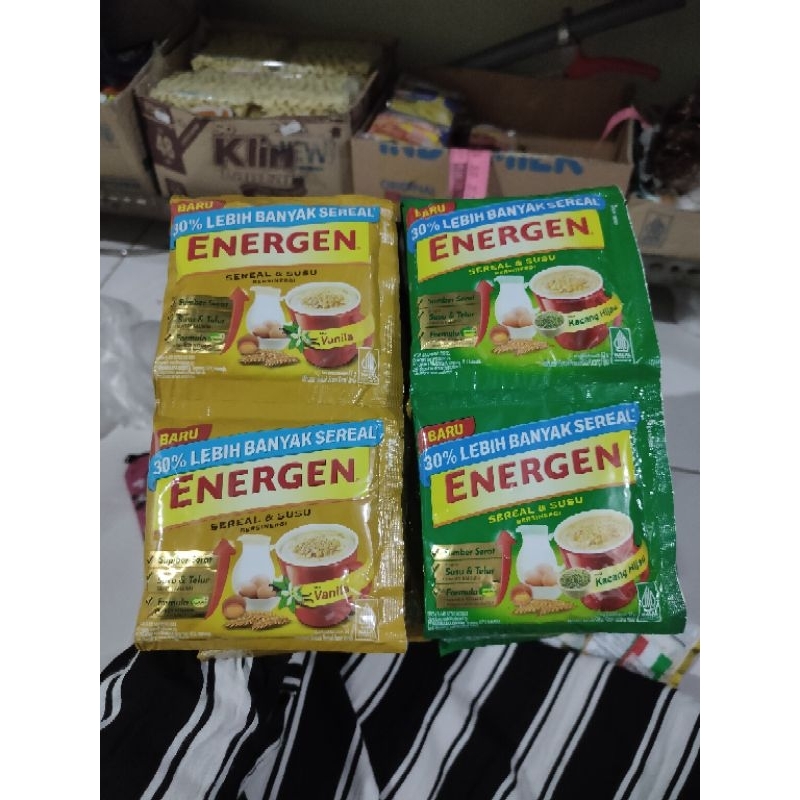 

Energen Sereal dan Susu bersinergi 1 renceng