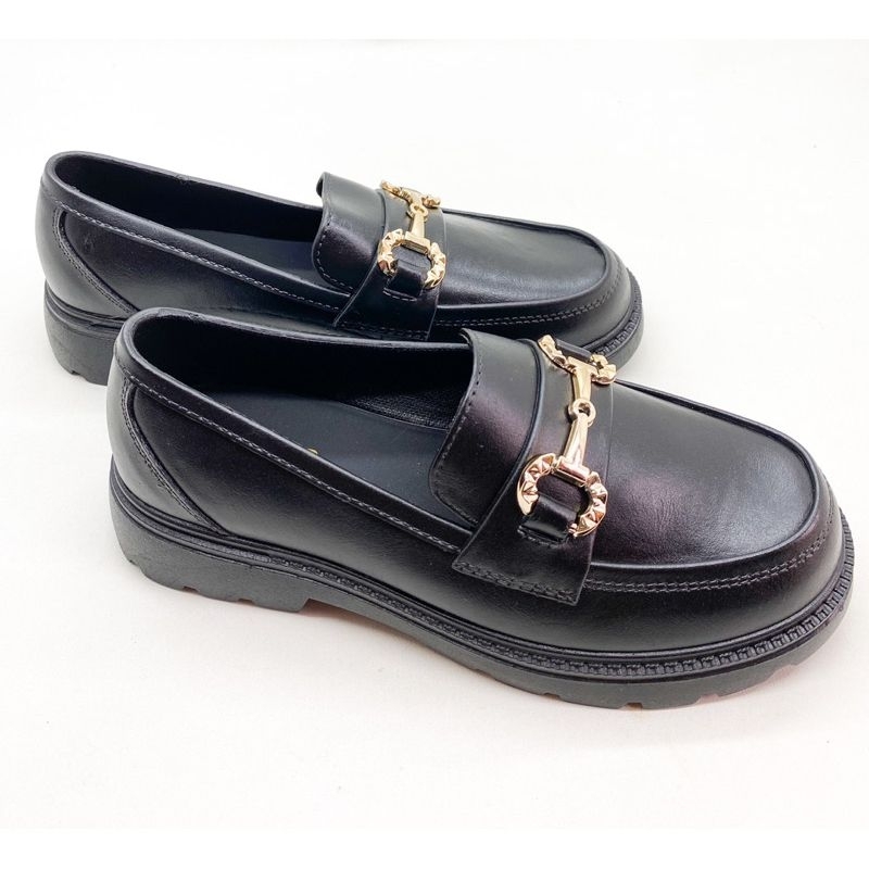 Porto sandal slop / sepatu sandal slop wanita Docmart hitam  porto lady LOF