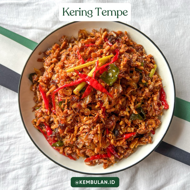 

Kembulan — Kering Tempe | Lauk-Pauk Siap Makan Instan Kemasan