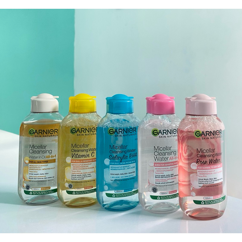 Garnier Micellar Water 125ml || Garnier Micellar Water All in 1 || Garnier Micellar Water Salicylic 