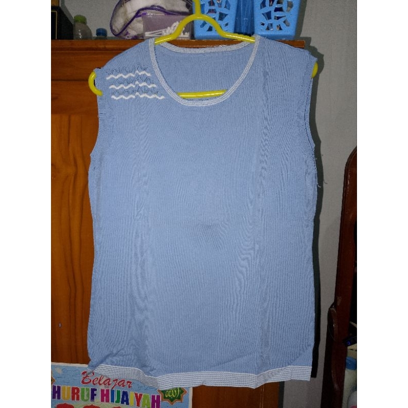 vest rompi rajut preloved