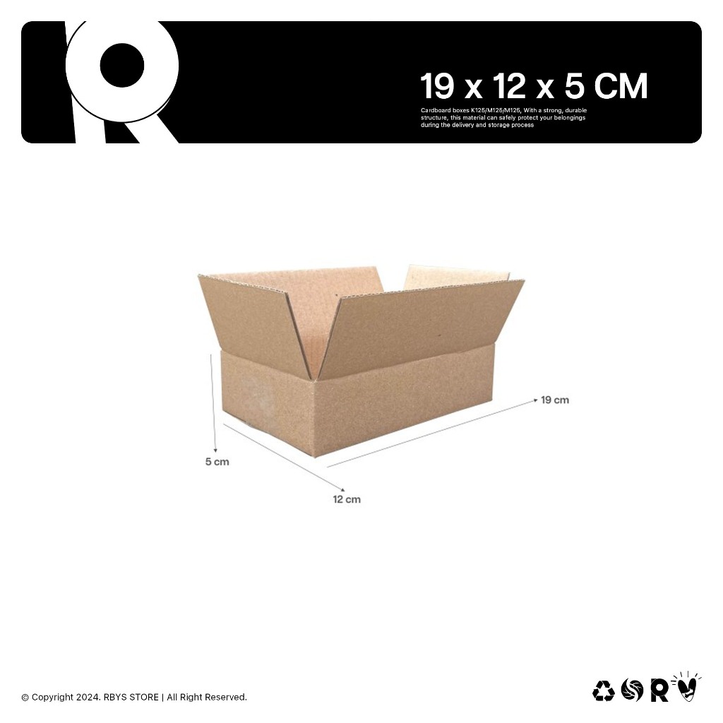 

DUS BOX 19 x 12 x 5 CM | Kardus | Cardboard | Dus Box | Dus