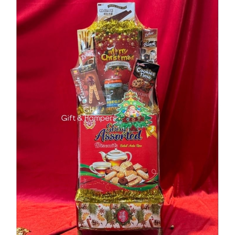 

PARCEL NATAL SNACKS BISKUIT MINUMAN + KARTU UCAPAN / BESTSELLER PARSEL