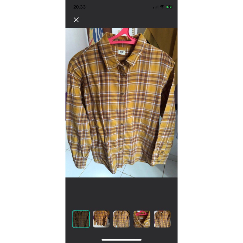 uniqlo flanel