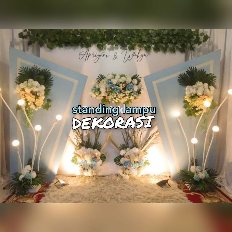 lampu dekorasi pipa elastis