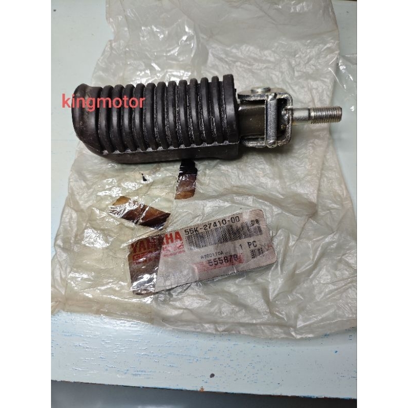 KARET FOOTSTEP FOOT STEP DEPAN KIRI 55K RXZ RZR ORI ASLI ORIGINAL YAMAHA JAPAN