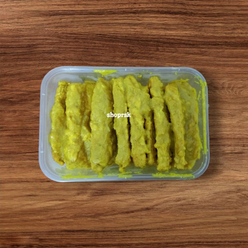 

Tempe goreng ungkep bumbu kuning bumbu original