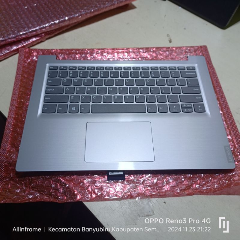 NEW FRAME Keyboard Lenovo Ideapad S145 14 S145 14API S145-IWL SILVER