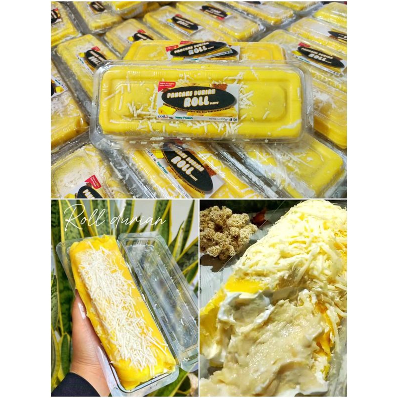 

PANCAKE DURIAN ROLL