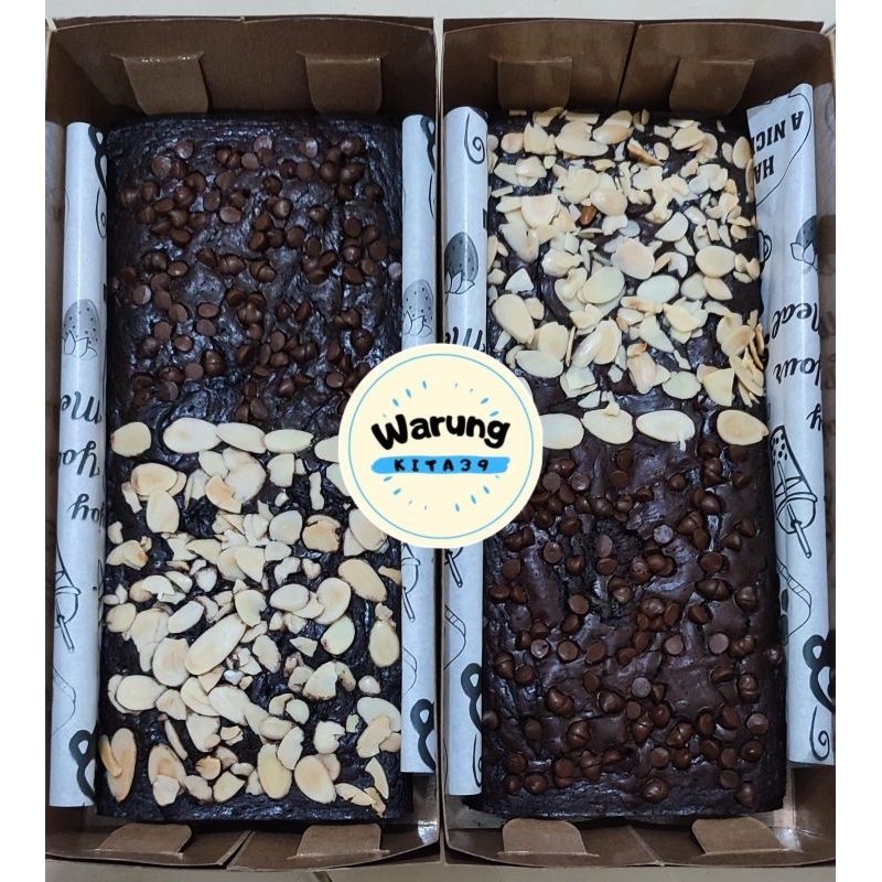 

Brownies fudgy homemade/ukuran 24x10