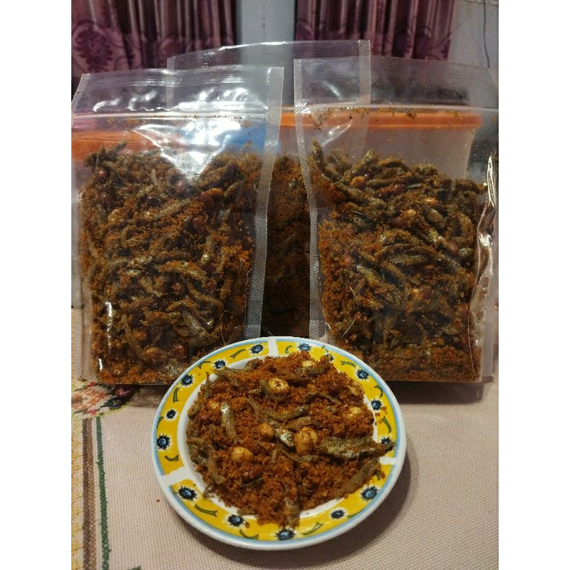 

serundeng ikan bilih