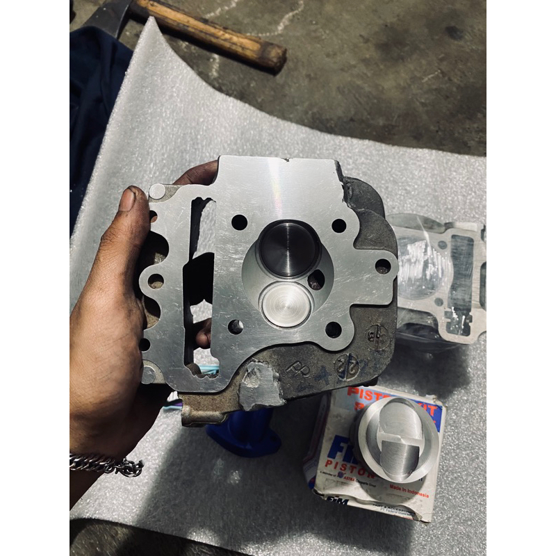 head beat karbu klep 24/28 intek kotak sudah porting