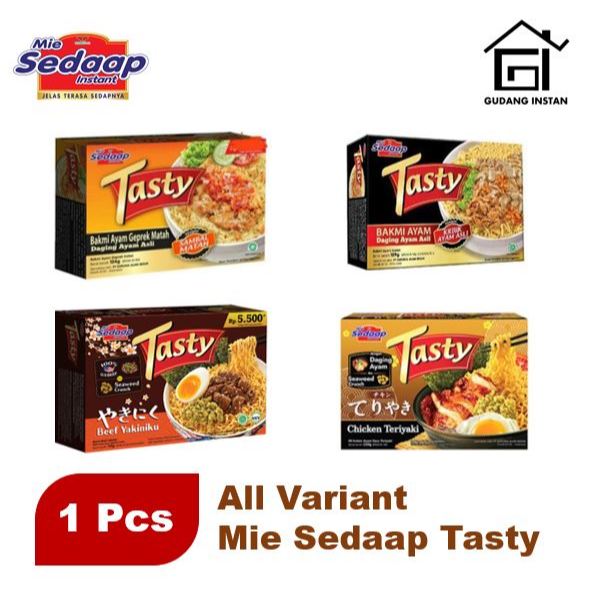 

[1 Pcs ] - Mie Sedaap TASTY - ALL VARIANT | Instant Noodle