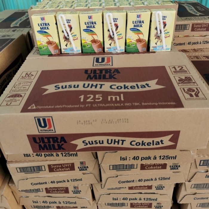 

Susu Ultra Uht Coklat 125 Ml 1 Dus 40 Pack