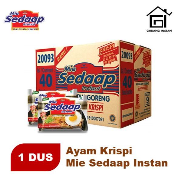 

[1 Dus] - Mie Sedaap Goreng ALL VARIANT | Instant Noodle