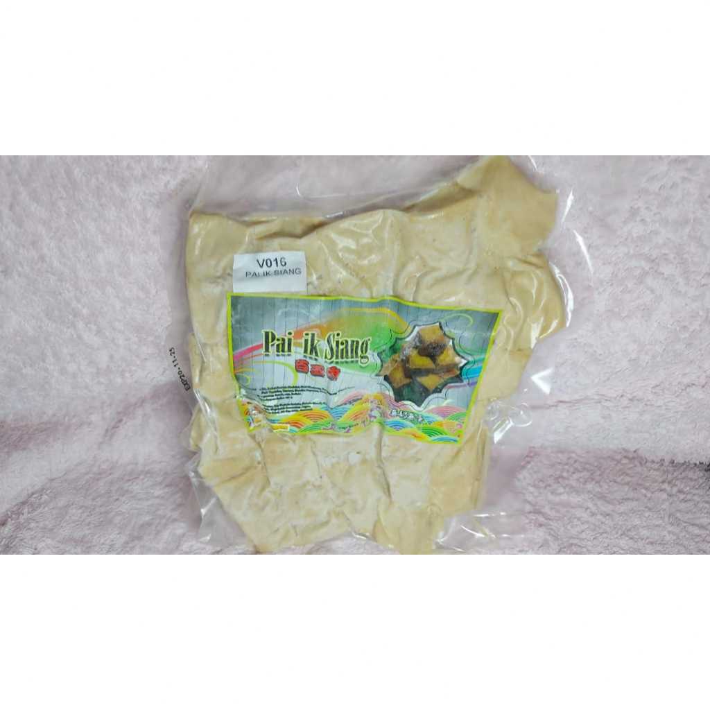 

Vegetarian Pai Ik Siang Seafood Tofu 素食 海鲜豆腐 protein kacang kedelai frozen food healthy plant based veggie natural herbivore no preservative made in Indonesia BPOM