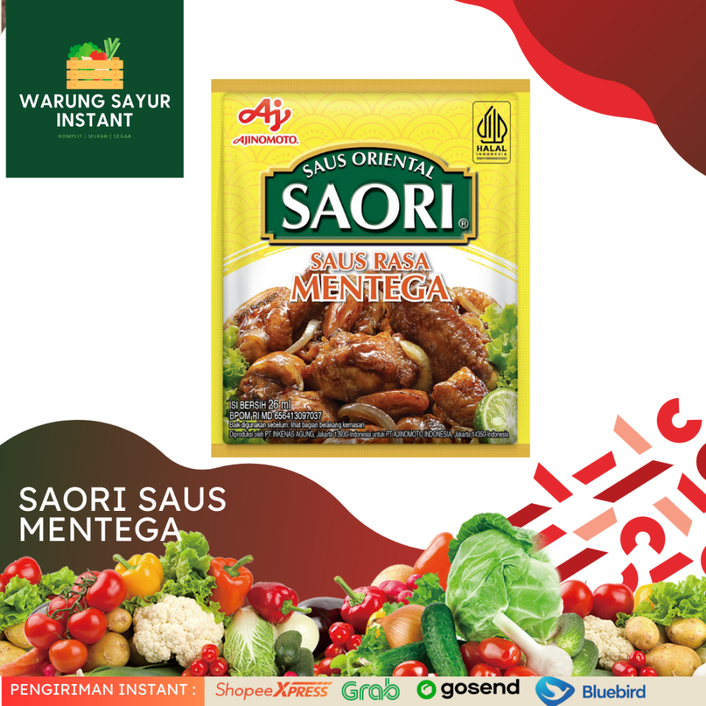 

Saori Saus Mentega | Warung sayur instant