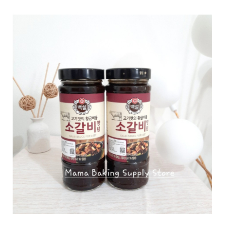 

CJ FOOD BEKSUL Saus Marinasi Korean Galbi Sauce Beef Kalbi BBQ 500 Gr