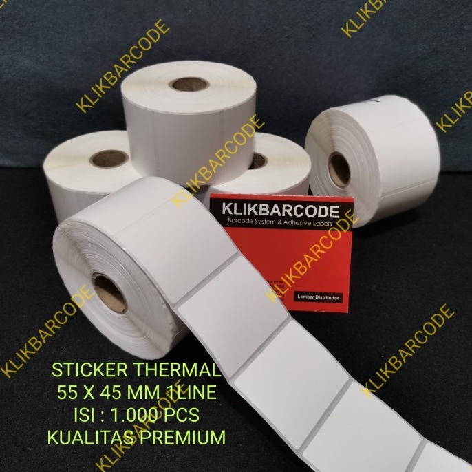 

KODE Y69L PROMO LABEL STIKER DIRECT THERMAL 55 x 45 1 PCS Xprinter Label