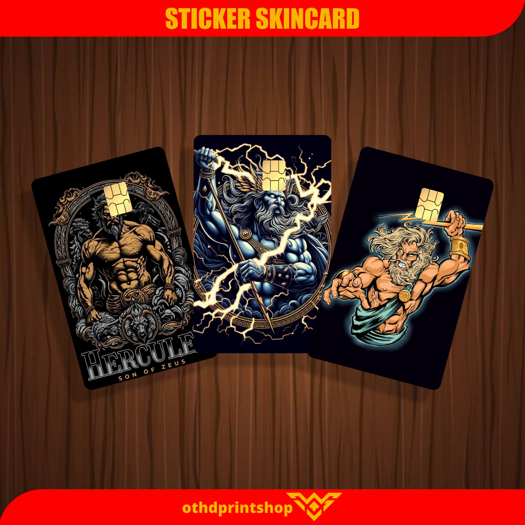 

Stiker Sticker Skin Kartu Atm Tema Son Of Zeus Special Stiker | othdart othdprintshop