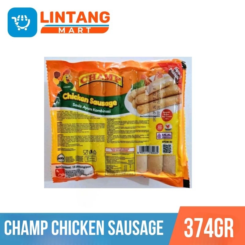 

✨️LINTANGMART✨️ CHAMP CHICKEN SAUSAGE 374GR