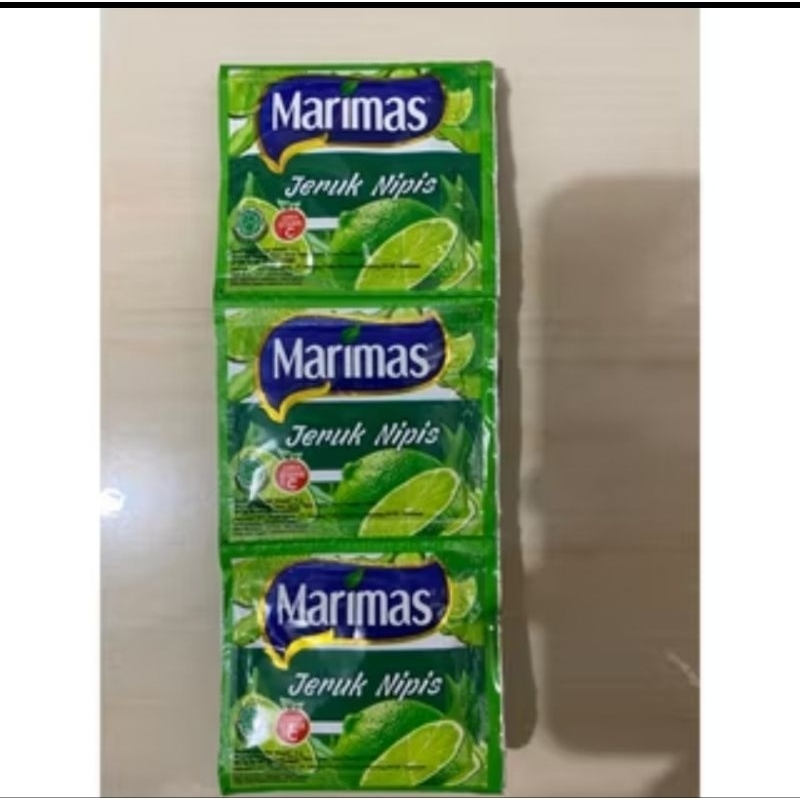 

minuman serbuk marimas jeruk peres kemasan 1Renceng isi 10pcs