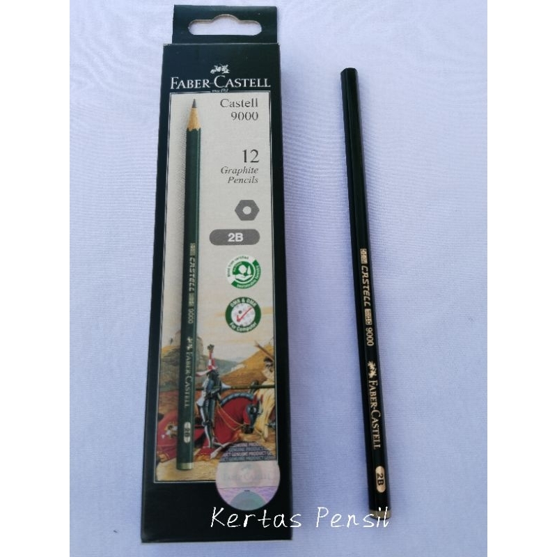 

Pensil 2B / Pensil Ujian Komputer 2B / Pencil Faber Castell 9000