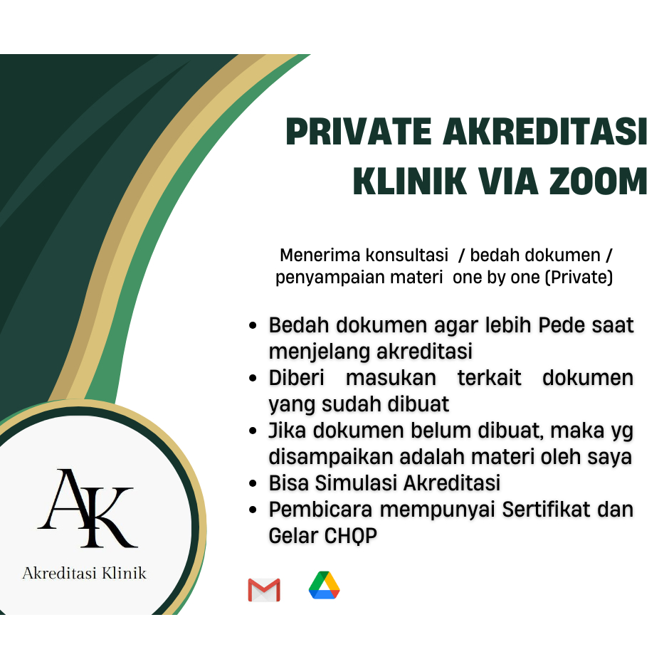 Akreditasi Klinik Via Zoom (Private Akreditasi)