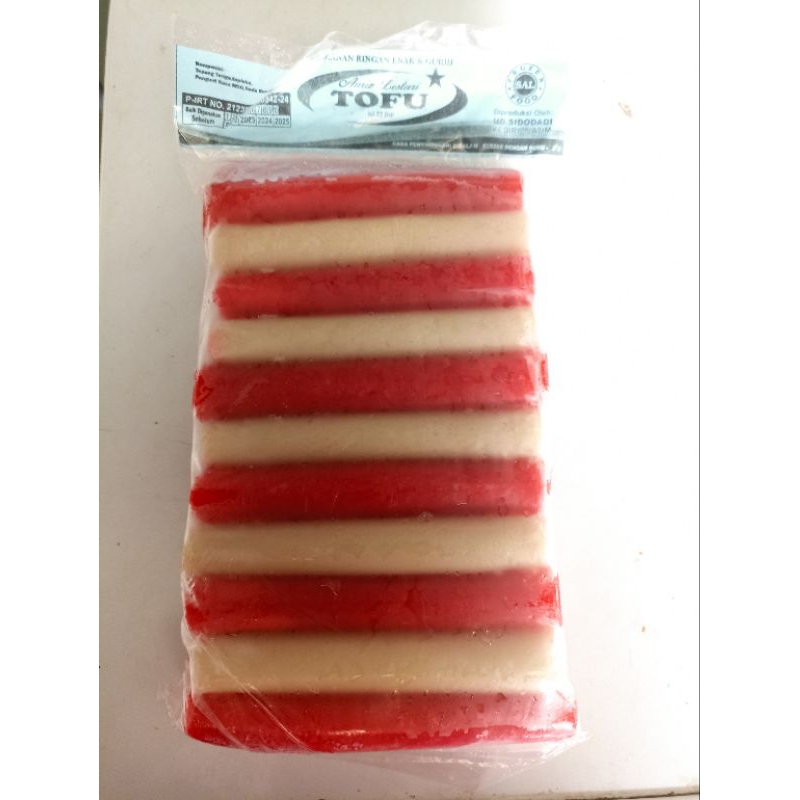 

(500 Gram) Gorengan Sosis TOFU Auriz Lestari Warna Warni