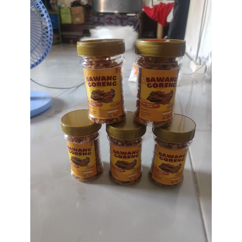 

Bawang Goreng Asli Tanpa Campuran Tepung || Gurih Renyah Nikmat || Berat 50gr || Kemasan Botol