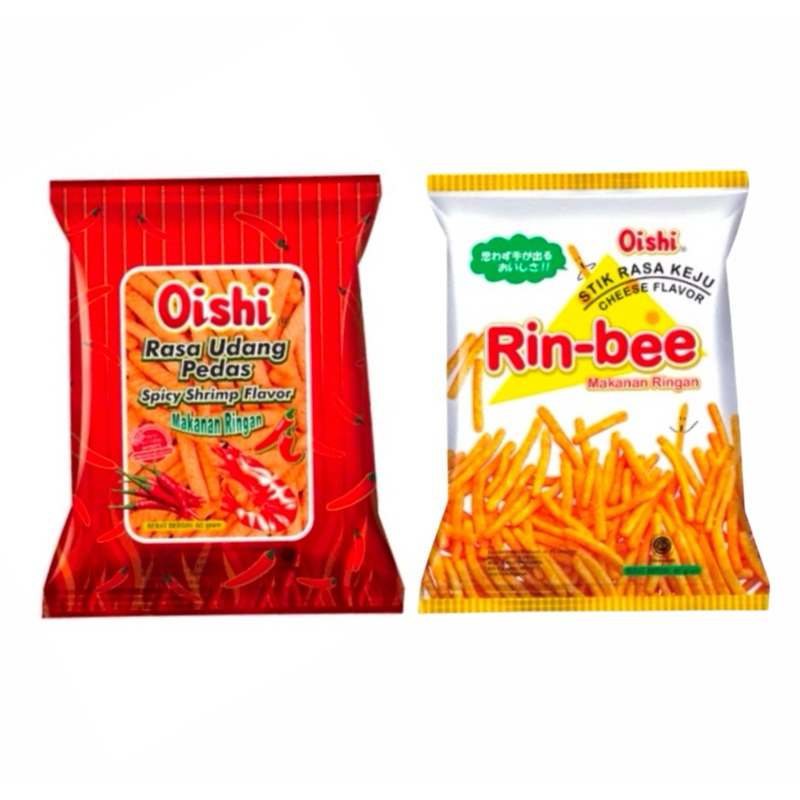 

OISHI RINBEE & UDANG PEDAS / 10gr / 10pcs