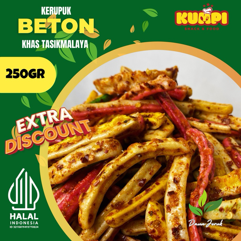 

SEBLAK BETON KUMPI 250Gr - KHAS TASIKMALAYA