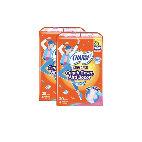 Charm Extra Maxi Wing / Charm Body Fit Extra Maxi  20p