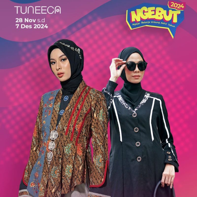 Gamis Tuneeca Kemala Kamila Batik TERLARIS