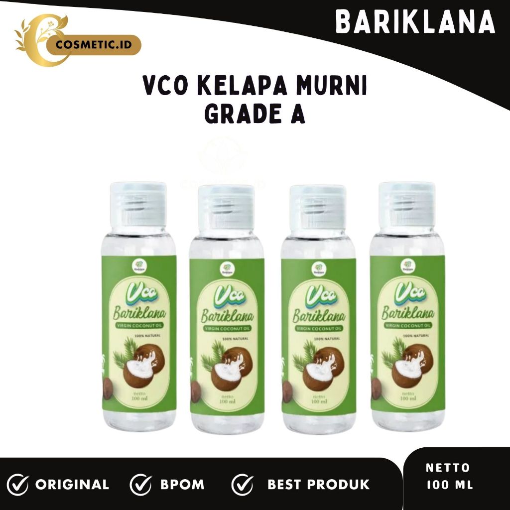 

VCO Bariklana Minyak Kelapa Murni 100% VIRGIN COCONUT OIL