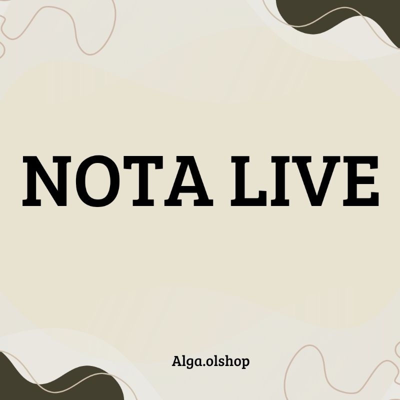NOTA LIVE KHUSUS CO PAYMENT TAS SELEMPANG K4RL CROSSBODY #2372-3