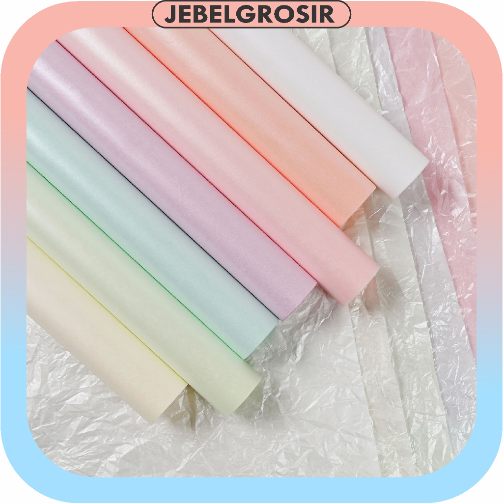 

20 lembar Flower Wrapping Pearl Pear Paper Sydney Kertas Bunga Buket Florist Wrapping KB6255