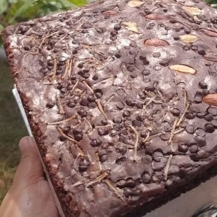 

Brownies Fudgie Choco Cheese mix Almond