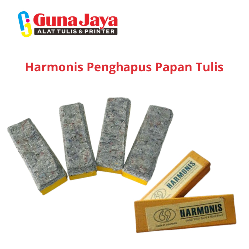 

Harmonis Penghapus Papan Tulis - Praktis untuk Membersihkan Papan Tulis dengan Cepat - GunajayaATK