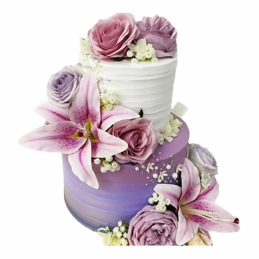 

Cake Orchid Flower and Rose