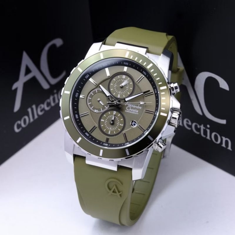 jam tangan Alexandre christie original 6141MC/ac6141