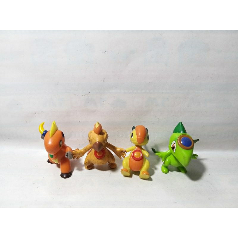 Dragon Warrior Mainan Naga Wyvern Hero Heroes No Pokemon Digimon Digi Monster Beast Liong Dou Long Z