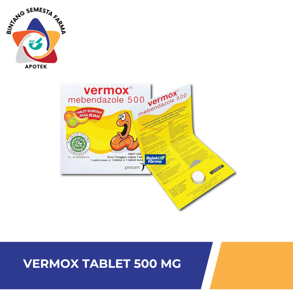 VERMOX TABLET 500 MG